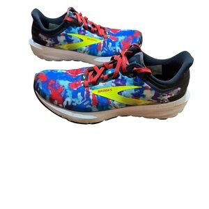 BROOKS LAUNCH 9 Womens Tie dye Athletic Running Shoes Size 7